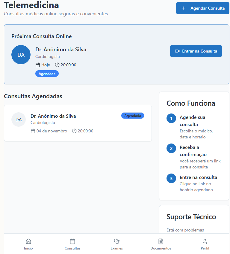 Plataforma de Telemedicina